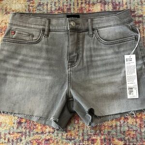 J Brand Jean Denim Gracie High Rise Shorts Black